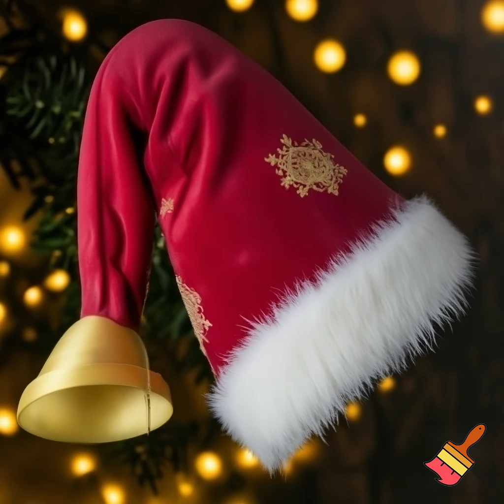 Christmas wizard hat Bendy hat