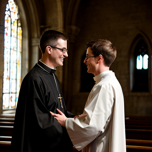a priest and alter boy in love