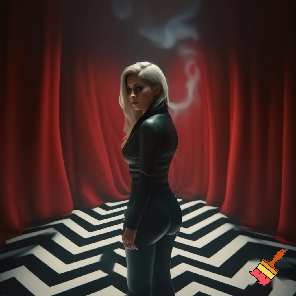 Alexa Bliss in The Black Lodge. 
