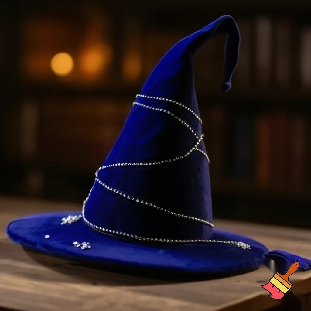 A wizard Christmas hat