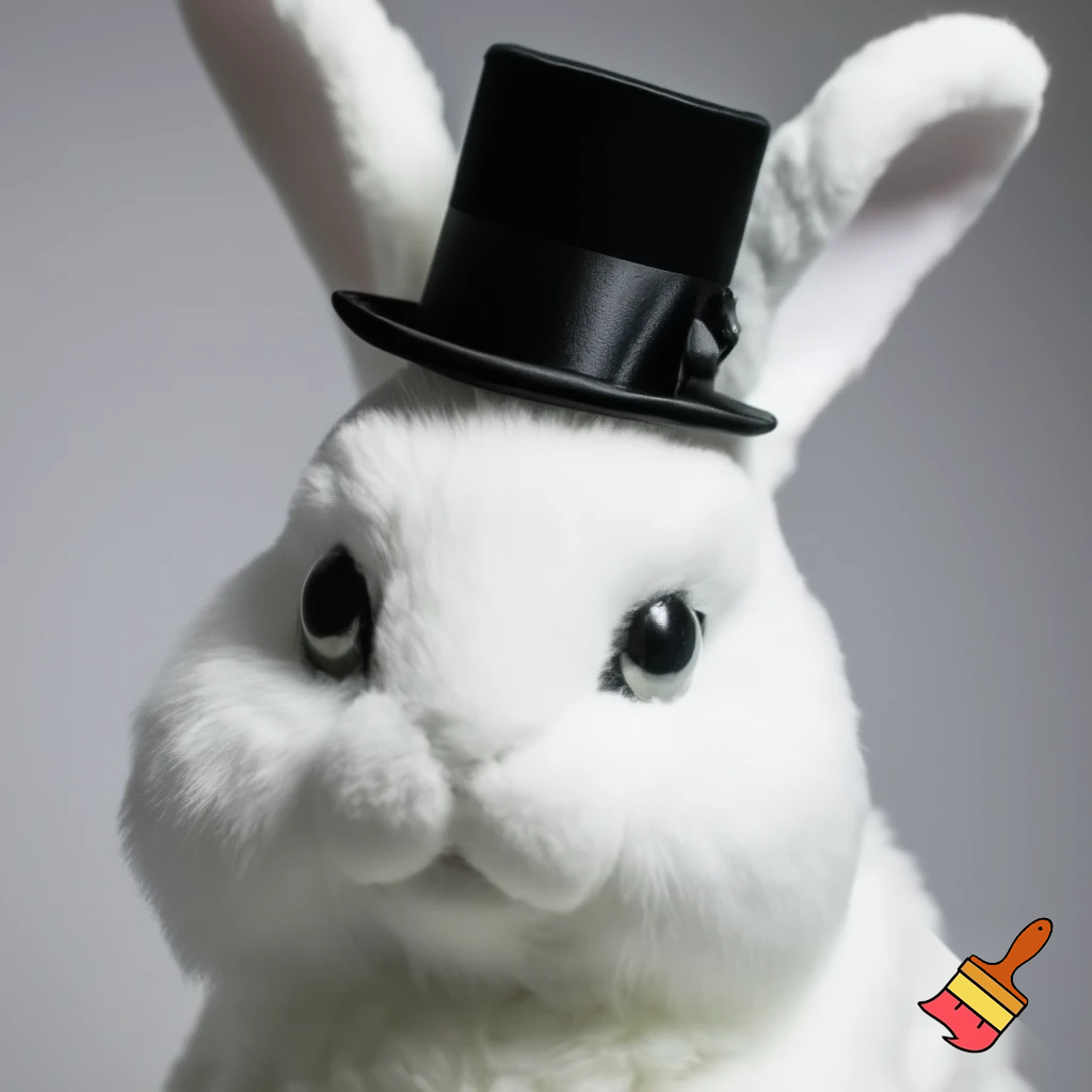 Easter bunny mascot costume top hat special Easter bunny, expensive and a delicate