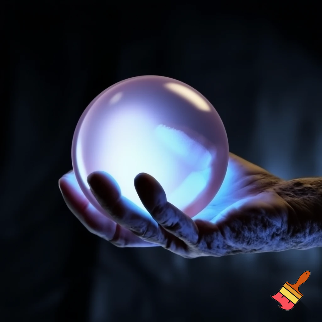 Magic or stick with the crystal ball