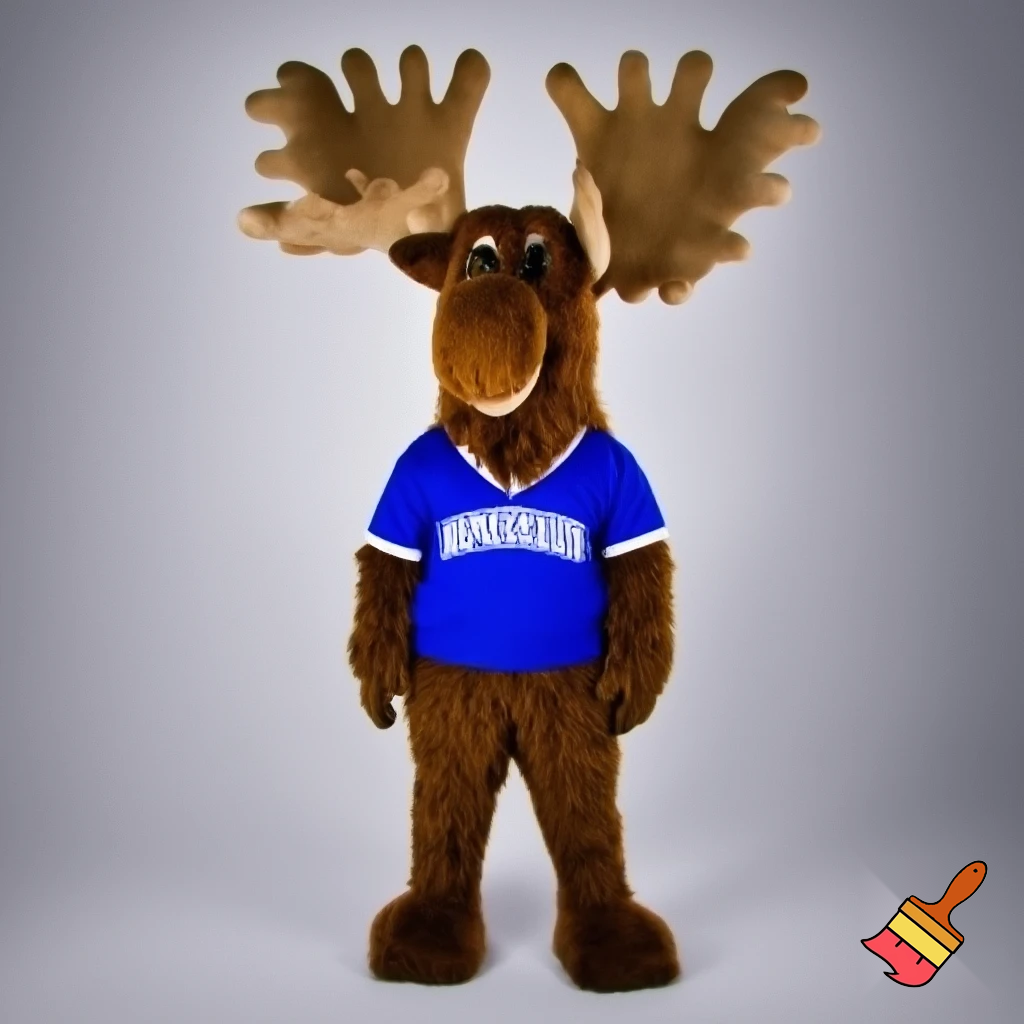 moose mascot

