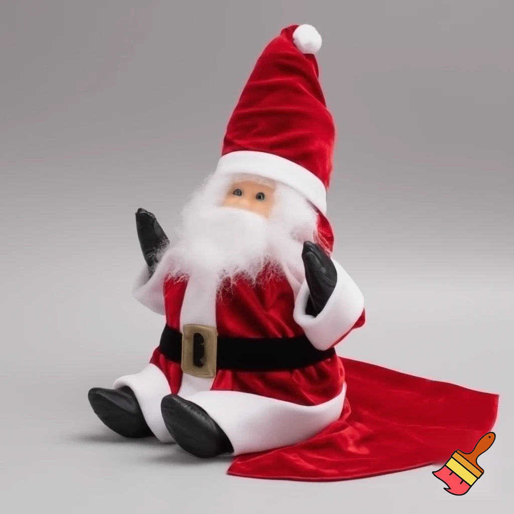 Christmas wizard hat Santa Claus hat velvet