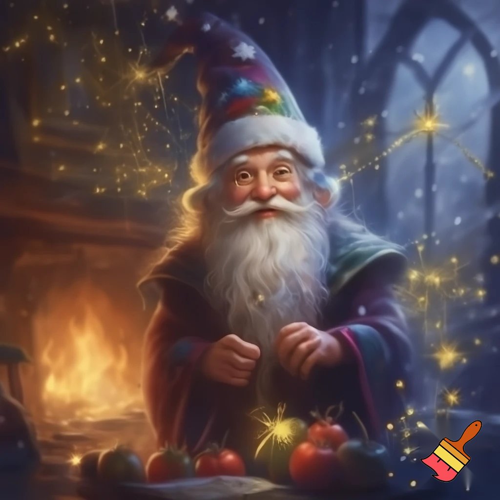Wizard Christmas hat