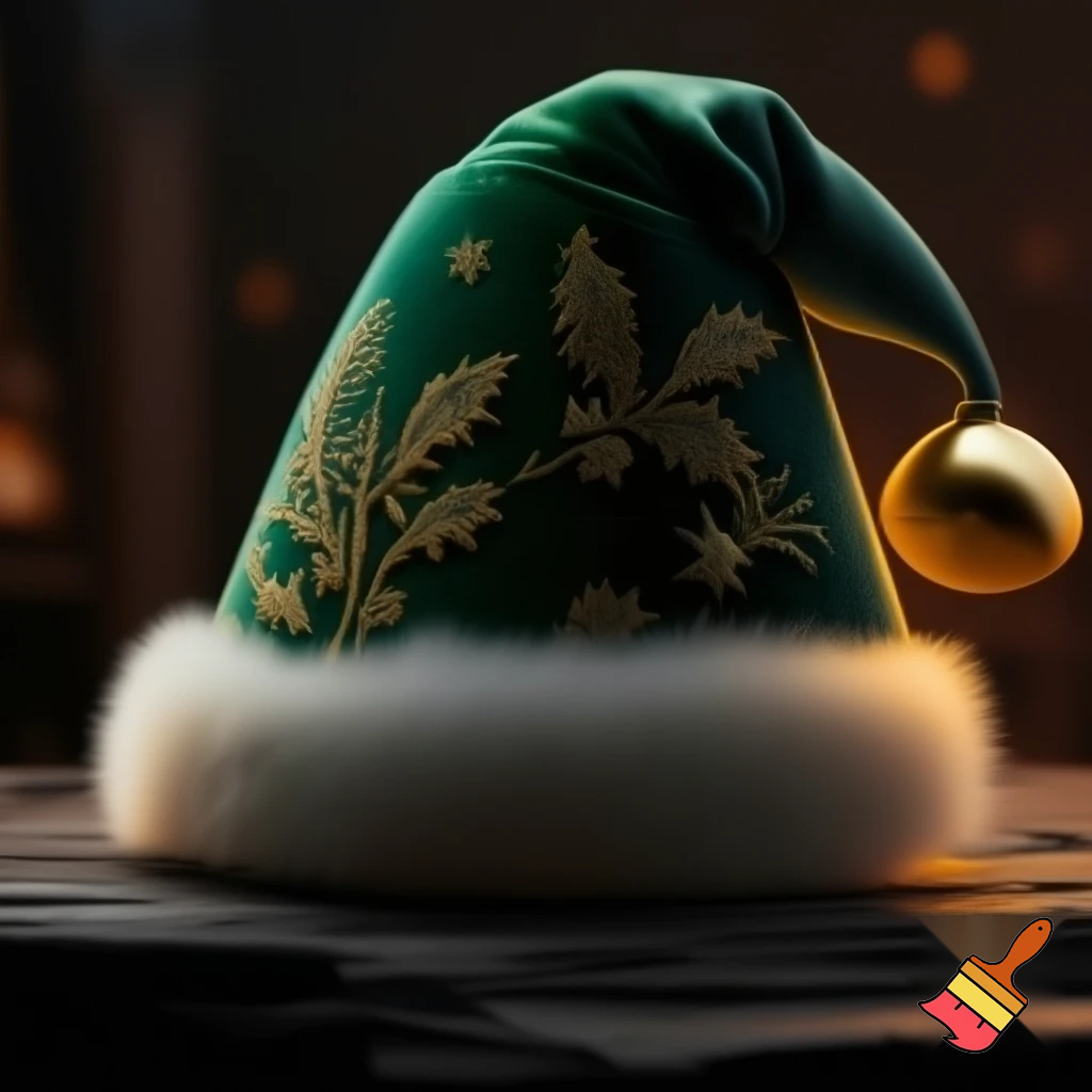 Christmas wizard hat