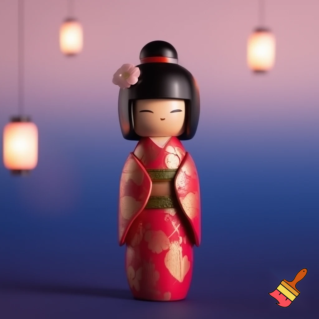 Geisha doll