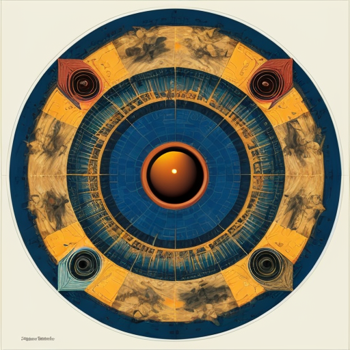 Fill circle with Max Ernst type features 