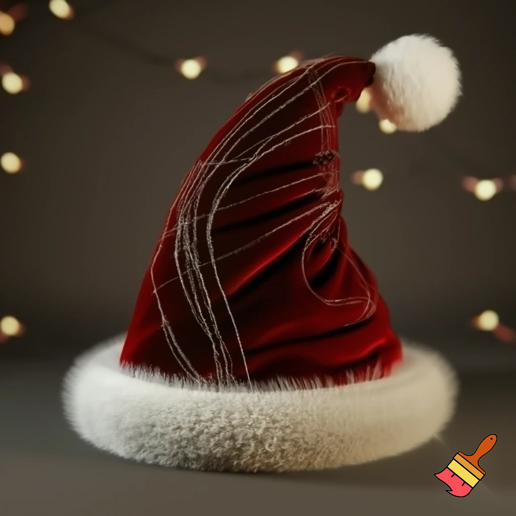Christmas wizard hat
