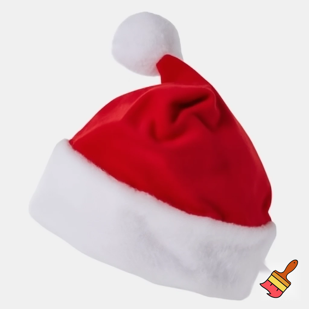 Santa Claus hat Christmas wizard Santa Claus hat