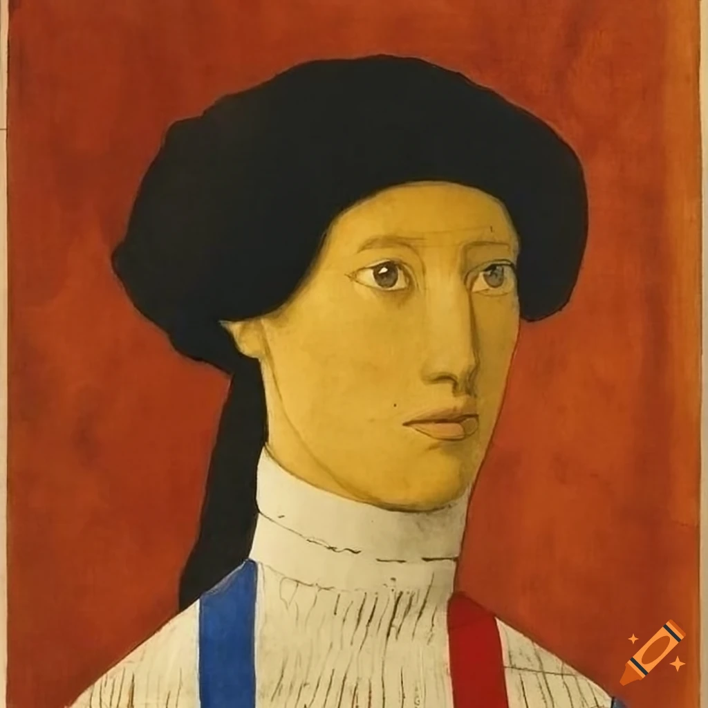 Piero della francesca mondrian portraits comix