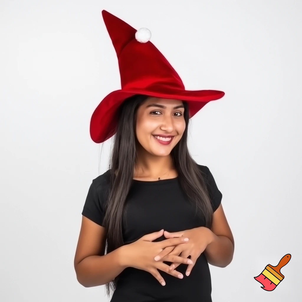  costume wizard hat Christmas hat costume red Santa Claus hat velvet