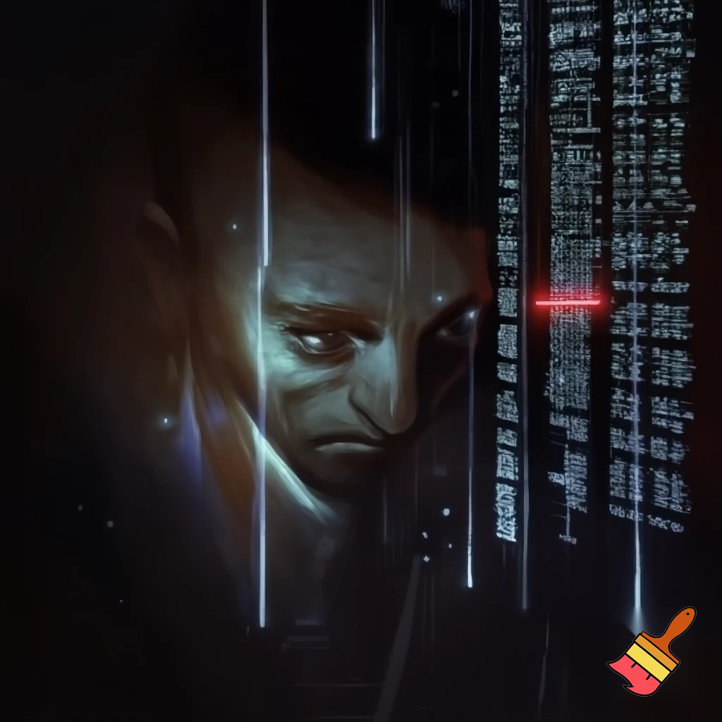Introspective scene of an android/biological hybrid sitting before cascading data streams: illuminated holographic text, a single line of ‘ACCESS DENIED’ glowing red, close-up half-body portrait, conflicted expression, moody cyber-noir lighting, painterly realism.

Settings / Steps:

Aspect ratio 4:5.

Lighting: strong chiaroscuro, rim light from holograms.

Facial detail and tiny micro-expressions important.

Add floating code glyphs to show learning.


Negative prompt: overly stylized anime, lowres, watermark, extra limbs

Variations: black & white high-contrast for noir feel.