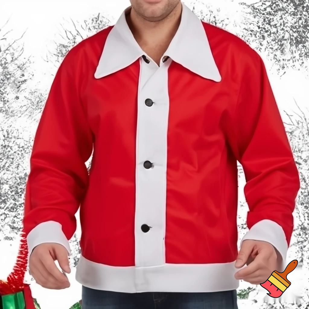 A wizard jacket Christmas jacket Santa Claus wizard