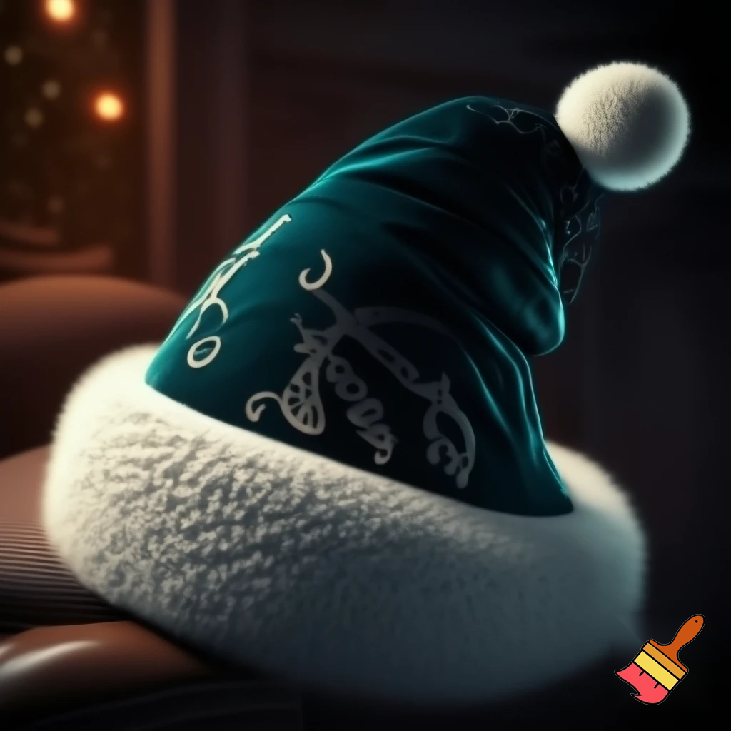 A wizard Christmas hat