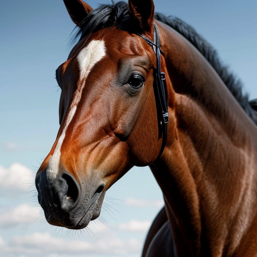 a body of a horse and a head of a oger