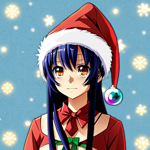 Christmas wizard hat