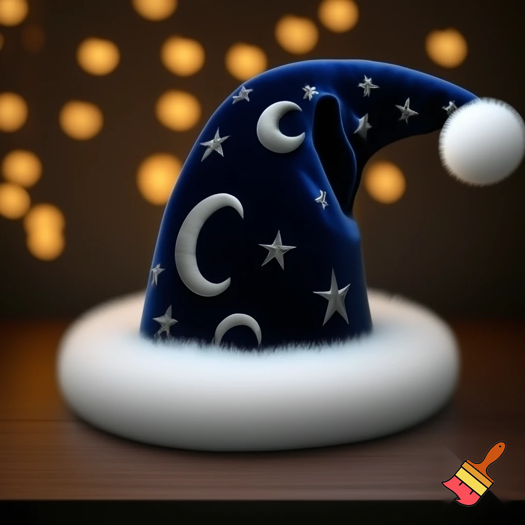A wizard Christmas hat