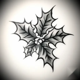 december birth flower tattoo
