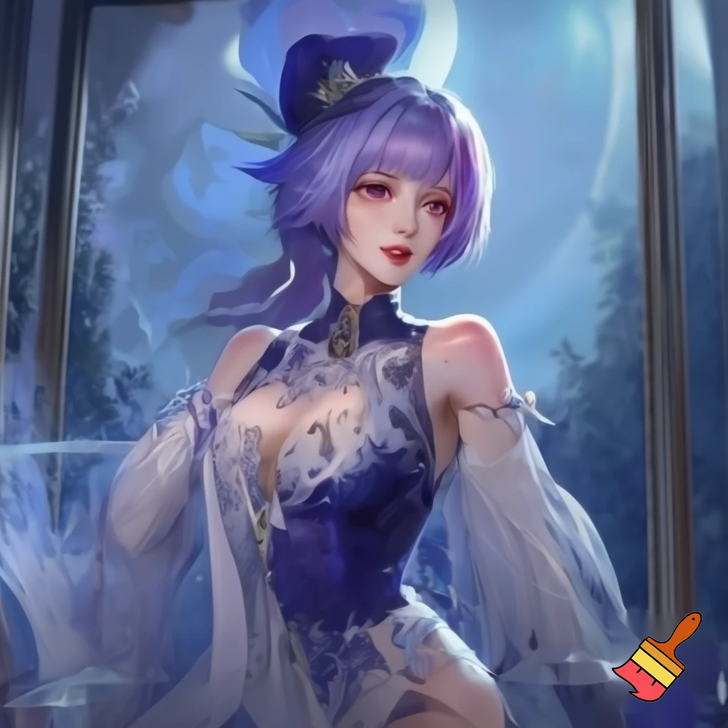 Make Qiqi with sexy costume