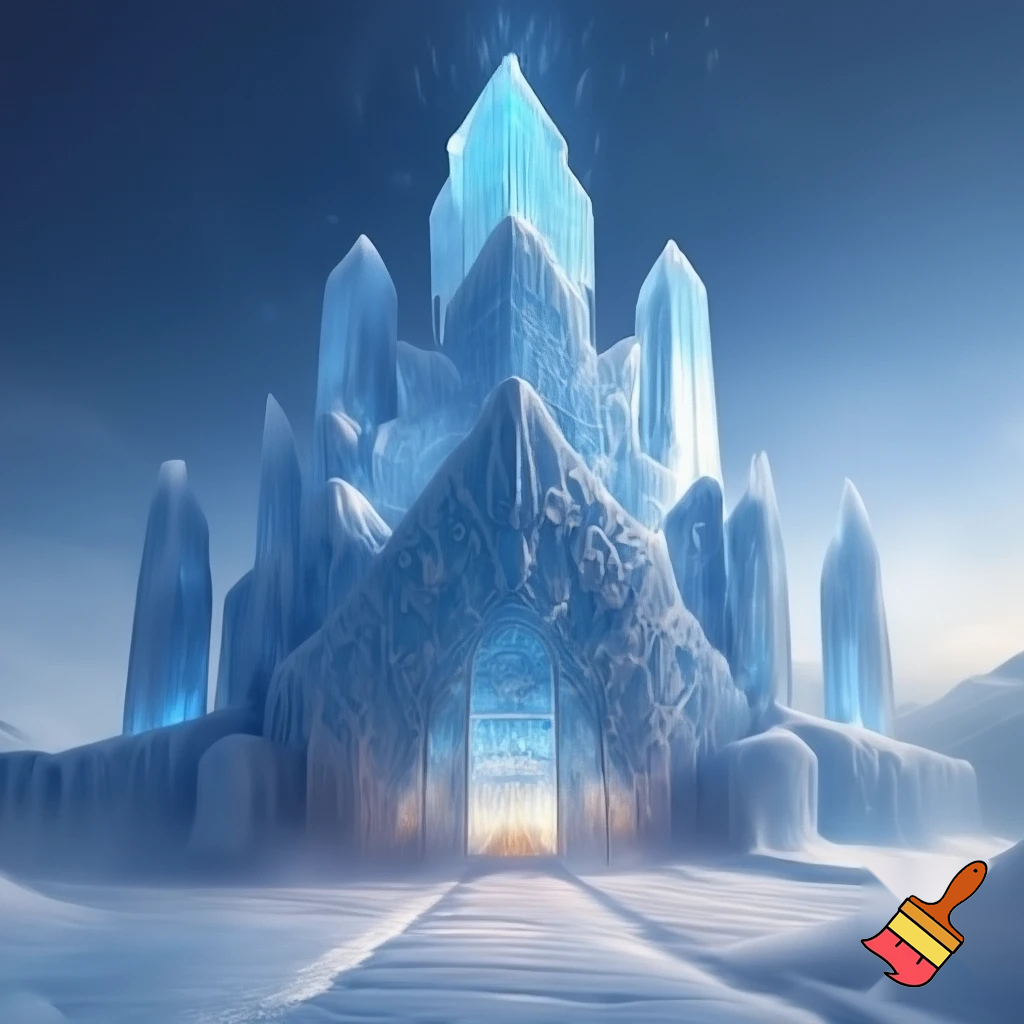  рисунок   фантастического рождественского сооружения: , «Ледяной дворец с идеальными геометрическими формами» 
•	Критерии: Сложность геометрии, оригинальность идеи, качество проработки деталей, строительная логичность
