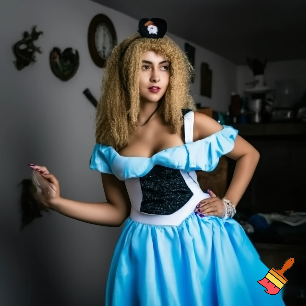 Sexy Alice wonderland boobies