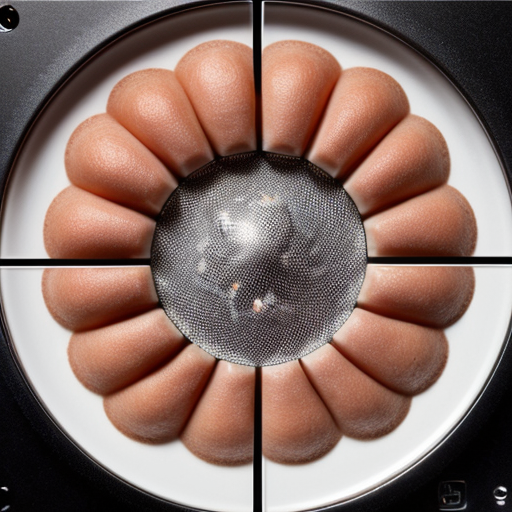 eine Fläche ausgefüllt mit einem gleichmäßigen atomaren Gitternetzwerk, dass mit einem Rastertunnelmikroskop angefertigt wurde. Fundamentale physikalische Gitterstruktur im 0,5–2nm-Bereich . so real wie möglich und ganz nahe an realen echten Rastertunnelmikroskopbildern , ganz ohne künstlerische oder sonstige kreative Ausschmückung oder symbolische, symmetrische Aufladung, völlig nüchtern und unspektakulär!