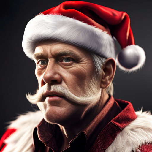 Santa Claus Russia walking stick star the real Santa Claus