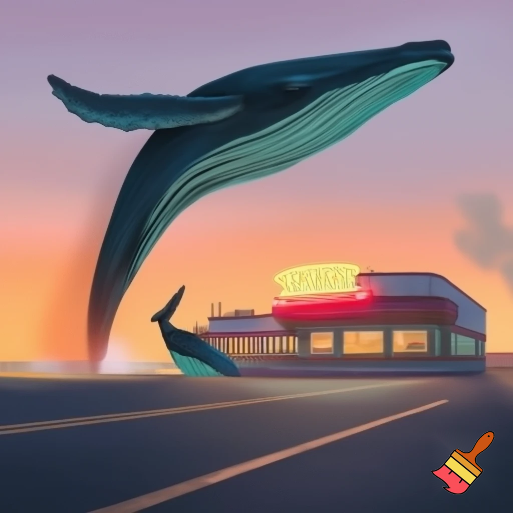 2 whales diner