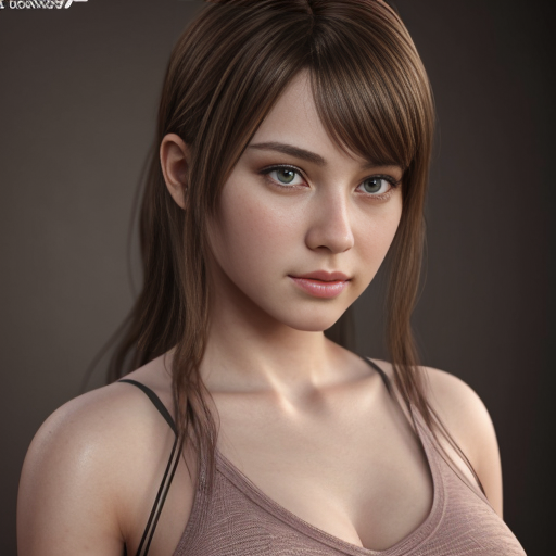 cute girl, linger, full body