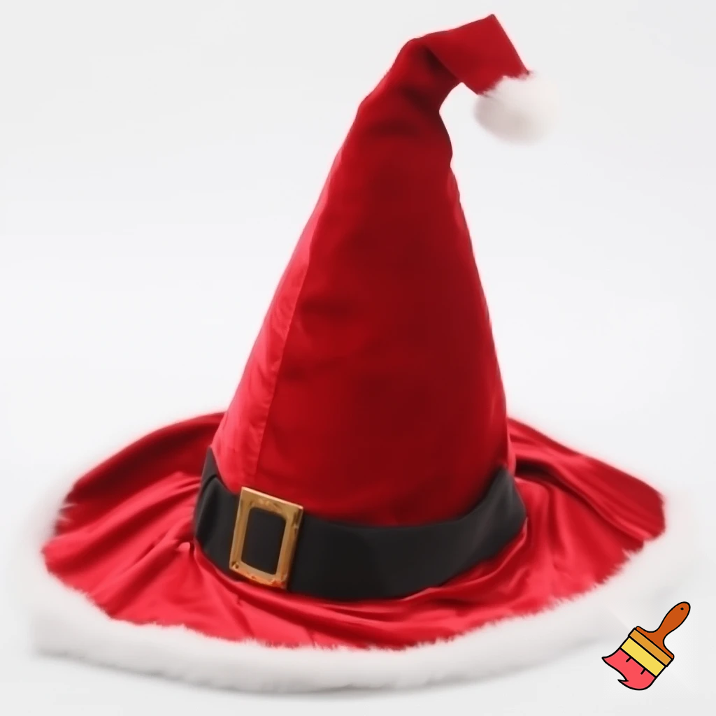 Christmas wizard hat Santa Claus hat velvet