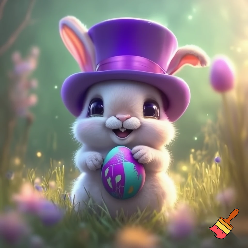 Easter bunny mascot costume top hat Easter bunny mascot costume top hat