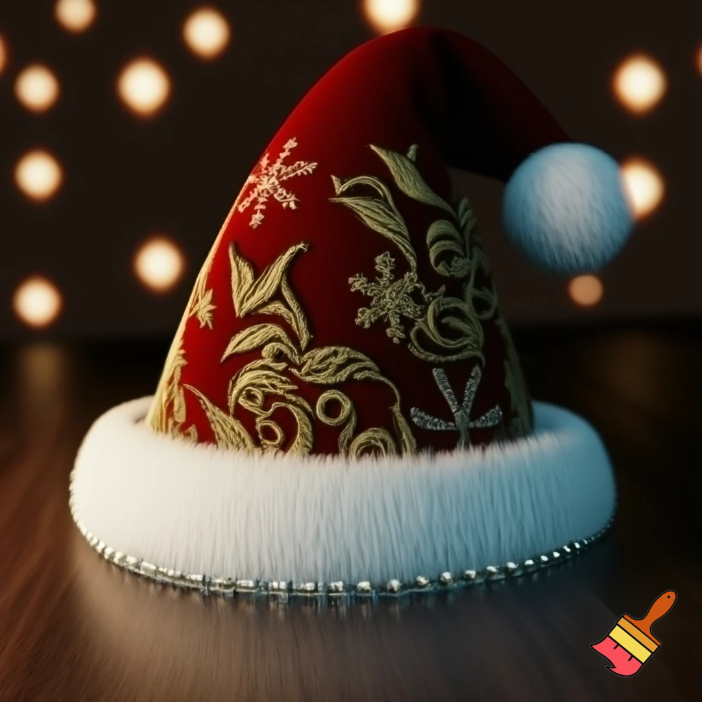Christmas wizard hat