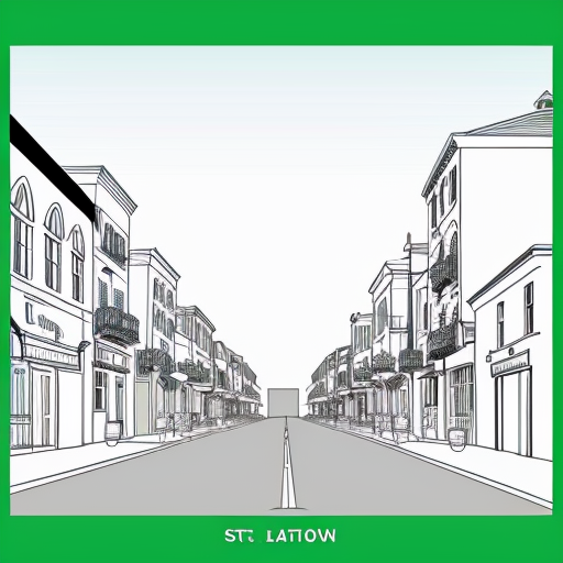 st patrick's day town concept art