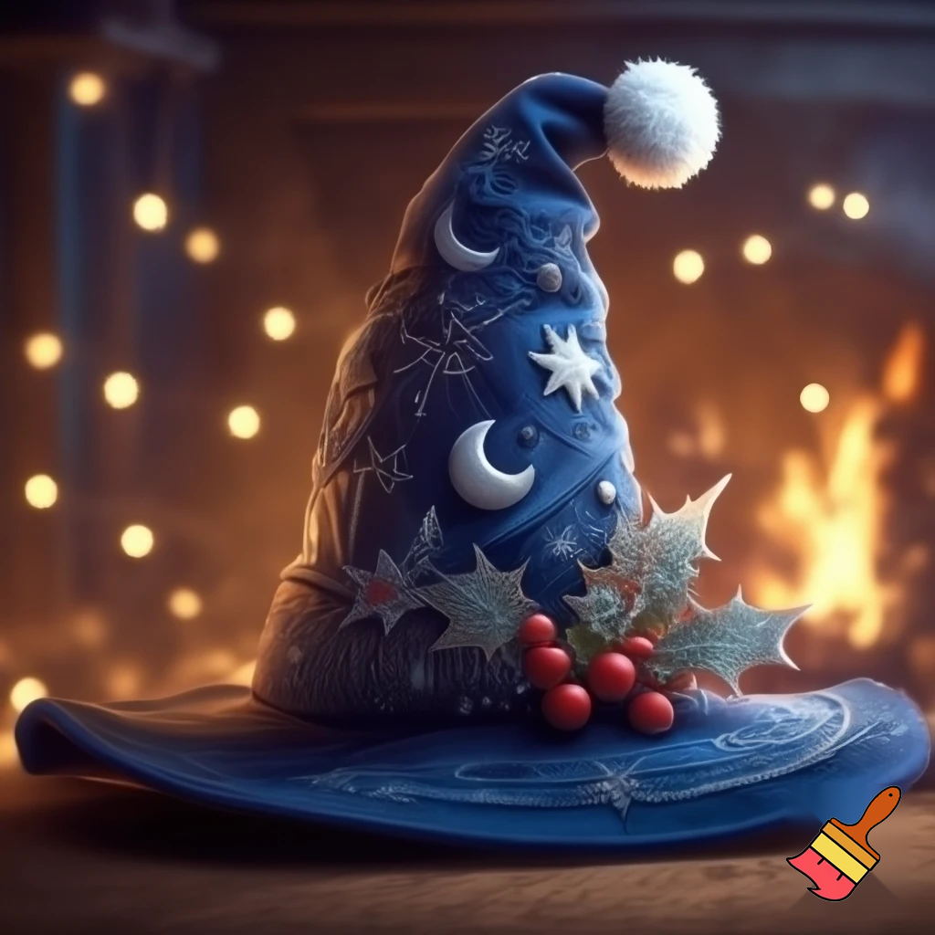 Wizard Christmas hat