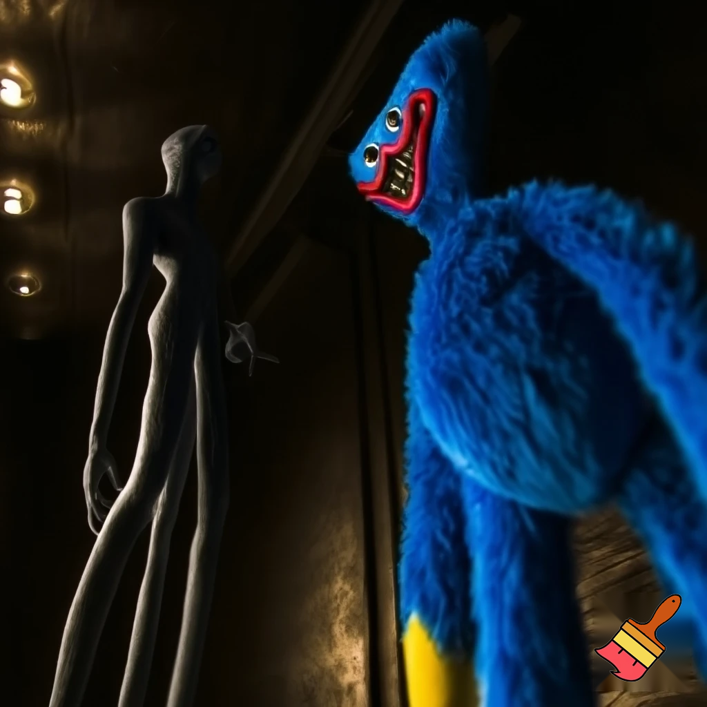 Poppy playtime mommy legs long creepy nightmare vs huggy wuggy