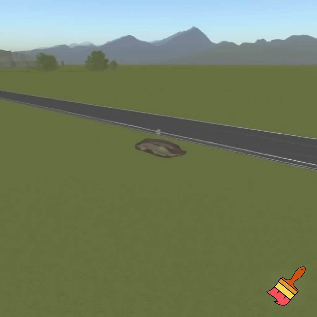 Outside of the simulation 