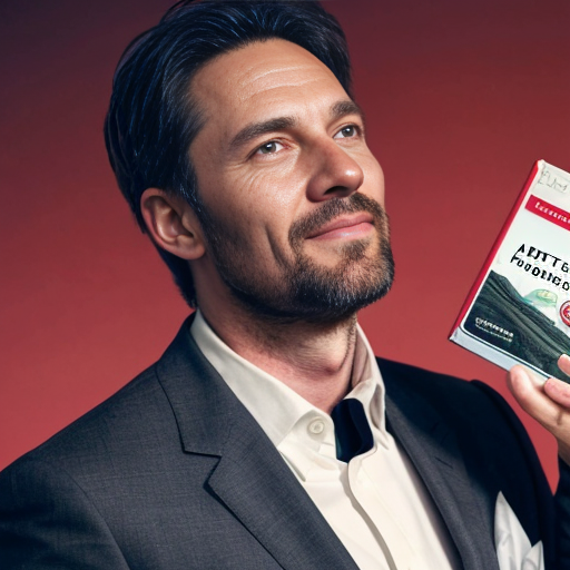 God in heaven 
holding a book with seven red seals on it and John looking up at him
