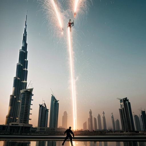 Ultra-cinematic composition centers the darkened Dubai skyline with Burj Khalifa amid tension-building clouds. A glowing red downward arrow and crashing stock chart dominate the foreground, with motion blur and particles for dynamic impact.
Left side highlights a shadowed luxury skyscraper or crane for real estate vibes; right shows a worried investor silhouette on smartphone. Dark blue/black tones mix with gold lights and red accents for high-contrast, 4K-sharp realism like top finance channels.
Key Elements
•	Text: Huge yellow/white “DUBAI KA GAME OVER?” with dark outline, upper-middle for mobile pop.
•	Effects: Dramatic shadows, graph overlays, dust—optimized for CTR.
•	Style: Vertical 9:16, shock-focused for your finance/cricket content style.