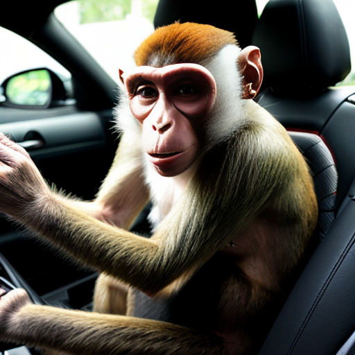 Merge a car and a monkey into one creature 
