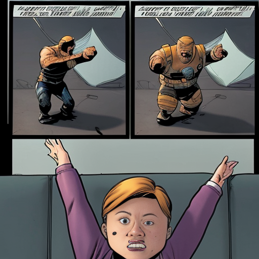 i need one image for a comic without text