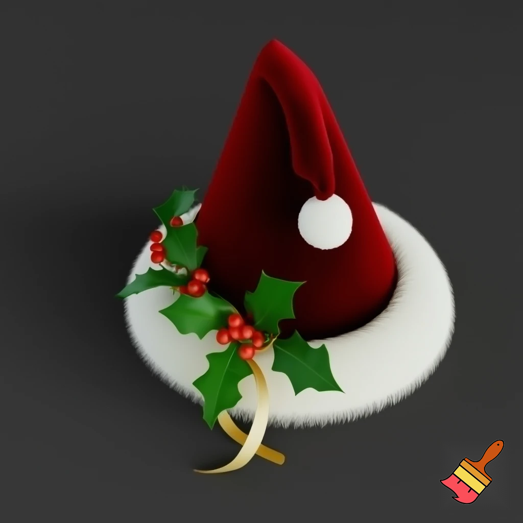 Christmas wizard hat 
