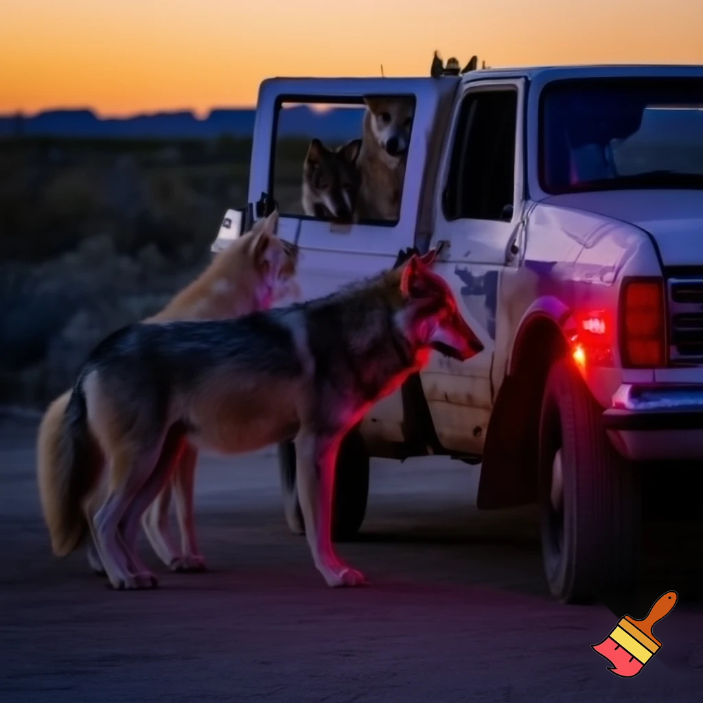 Two wolves novel ben silvers family getting pulled over