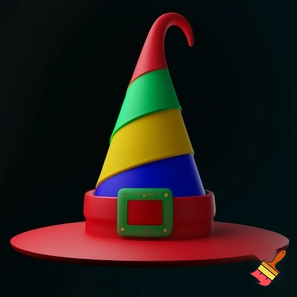 Christmas wizard hat