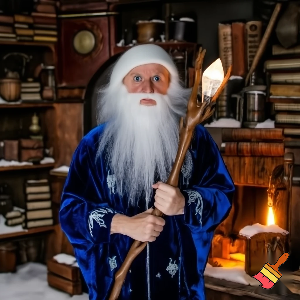 Santa Claus wizard Santa Claus