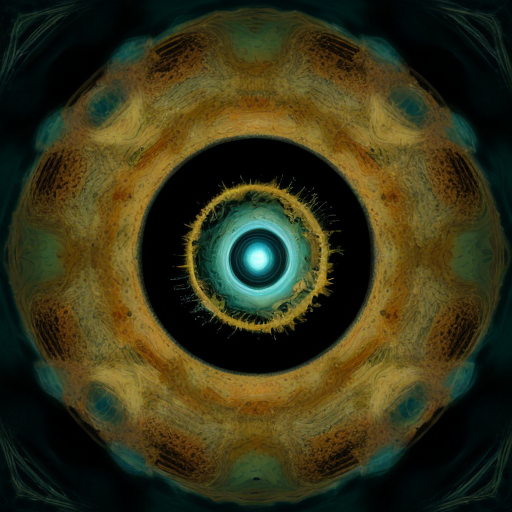 abstract image of the concept of abyss