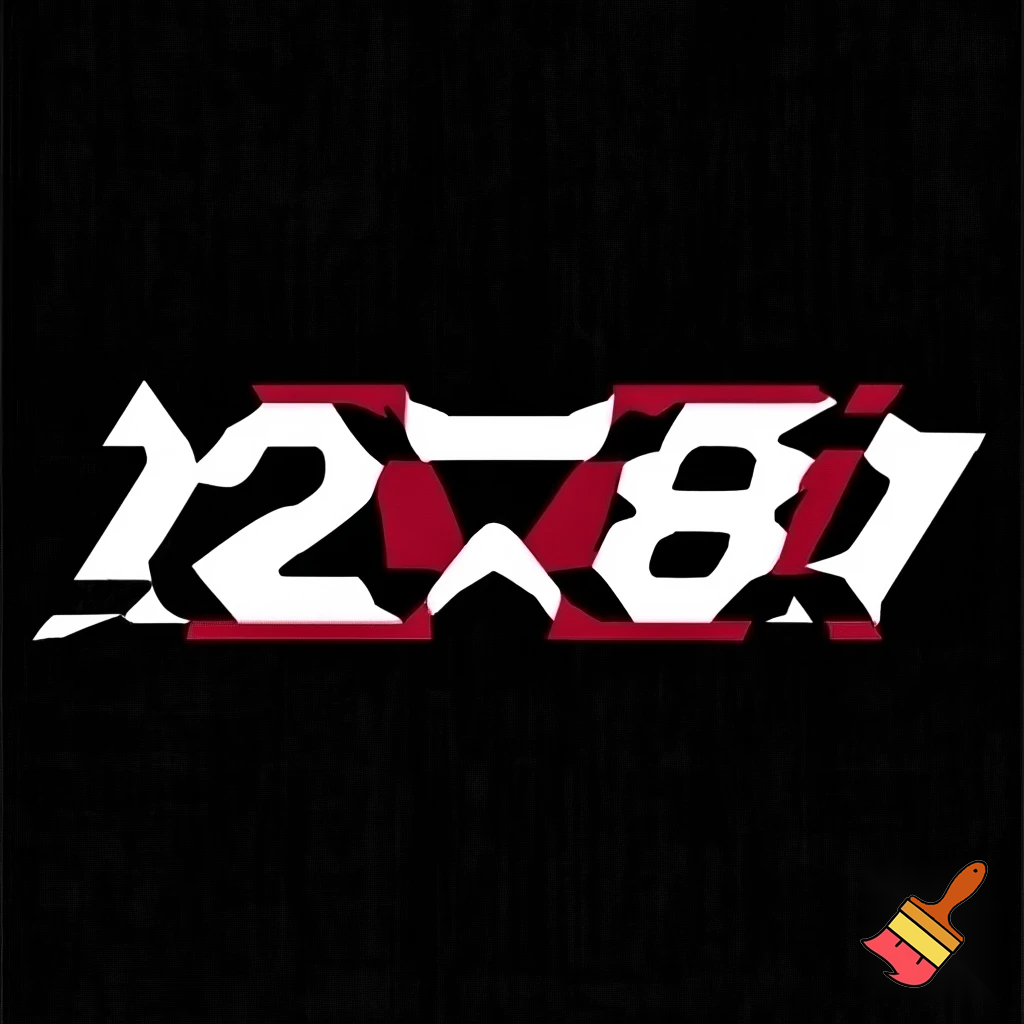 A band logo. The band is a rock band names twenty eighteen. The band colors are black, red, and white. It is a band of 6. Clean writing. Not a punk band, but they play Green Day. Not aggressive