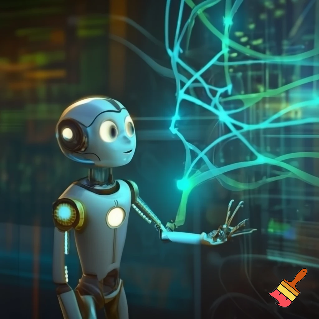 art about the book The Beginners Guide To Artificial Intelligence by Frank Dartey Amankonah