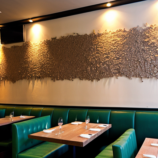 restaurant wall
