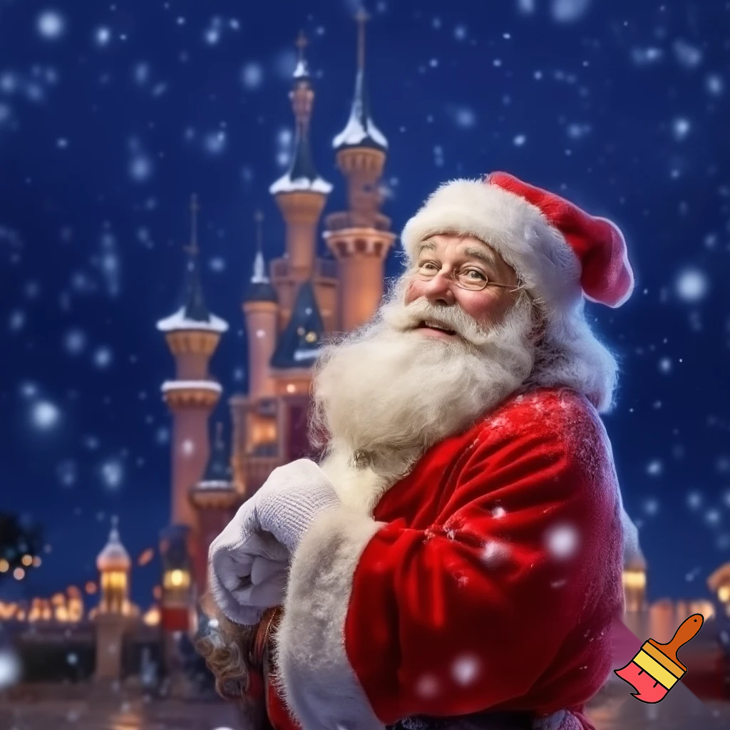 Santa Claus, Paris Disneyland